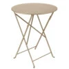 Table De Jardin 2 Personnes FERMOB Bistro Ø 60 Cm - Muscade -Jardin Meubles Magasin 024514 table jardin fermob bistro 60 muscade