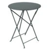 Table De Jardin 2 Personnes FERMOB Bistro Ø 60 Cm - Gris Orage 1 Table De Jardin 2 Personnes FERMOB Bistro Ø 60 Cm - Gris Orage -Jardin Meubles Magasin 024526 table jardin fermob bistro 60 gris orage