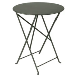 Table De Jardin 2 Personnes FERMOB Bistro Ø 60 Cm - Romarin