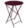 Table De Jardin 2 Personnes FERMOB Bistro Ø 60 Cm - Cerise Noire -Jardin Meubles Magasin 0245b9 table jardin fermob bistro 60cm cerise noire
