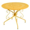 Table De Jardin 4 Personnes FERMOB Montmartre Ø 96 Cm - Miel -Jardin Meubles Magasin 063073 table jardin fermob montmartre 96 cm miel
