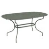 Table De Jardin Ovale 6 Personnes FERMOB Opéra + 160 X 90 Cm - Romarin -Jardin Meubles Magasin 094748 table jardin ovale fermob opera 160 90 cm romarin