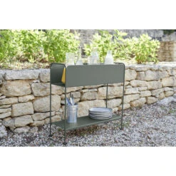 Étagère Cache-pot FERMOB Picolino - Romarin -Jardin Meubles Magasin 324948 etagere cache pot fermob picolino romarin ambiance vaisselle 2
