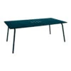 Table De Jardin 8 Personnes FERMOB Monceau 194 X 94 Cm - Bleu Acapulco