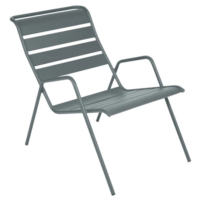 Fauteuil Relax FERMOB Monceau - Gris Orage 3 Fauteuil Relax FERMOB Monceau - Gris Orage