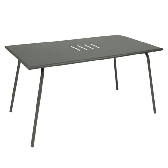 Table De Jardin 6 Personnes FERMOB Monceau 146 X 80 Cm - Romarin 3 Table De Jardin 6 Personnes FERMOB Monceau 146 X 80 Cm - Romarin