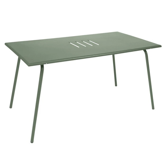 Table De Jardin 6 Personnes FERMOB Monceau 146 X 80 Cm - Cactus 3 Table De Jardin 6 Personnes FERMOB Monceau 146 X 80 Cm - Cactus