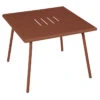 Table Basse De Jardin FERMOB Monceau 57 X 57 Cm - Ocre Rouge -Jardin Meubles Magasin 484120 table jardin fermob monceau 57 57 cm ocre rouge