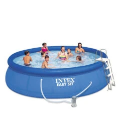 Kit Piscine Autoportée Intex Easy Set 4,57 X 1,07 M -Jardin Meubles Magasin 56409fr without bkg