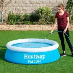 Piscine Autoportée Bestway Fast Set Ronde 1.83 X 0.51 M -Jardin Meubles Magasin 57392 piscine autoportee bestway 2