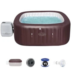 Spa Gonflable Jets Et Bulles Bestway Maldives 6 Places -Jardin Meubles Magasin 60033 spa gonflable bulles jets bestway maldives accessoires