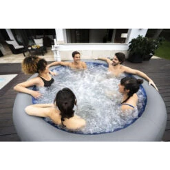 Spa Gonflable Bestway Lay-Z Spa Santorini -Jardin Meubles Magasin 60075 spa gonflable bestway lay z spa santorini ambiance 5