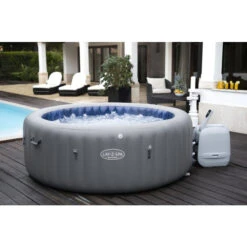 Spa Gonflable Bestway Lay-Z Spa Santorini -Jardin Meubles Magasin 60075 spa gonflable bestway lay z spa santorini ambiance 8