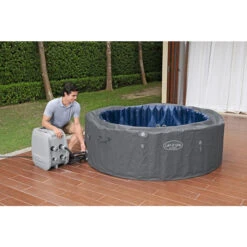 Spa Gonflable Bestway Lay-Z Spa Santorini -Jardin Meubles Magasin 60075 spa gonflable bestway lay z spa santorini gonflage