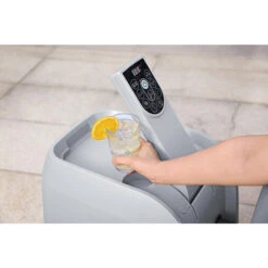 Spa Gonflable Bestway Lay-Z Spa Santorini -Jardin Meubles Magasin 60075 spa gonflable bestway lay z spa santorini panneau controle
