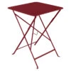 Table De Jardin Pliante 2 Personnes FERMOB Bistro 57 X 57 Cm - Piment -Jardin Meubles Magasin 604243 table jardin pliante fermob bistro 57 57 cm piment