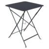 Table De Jardin Pliante 2 Personnes FERMOB Bistro 57 X 57 Cm - Carbone -Jardin Meubles Magasin 604247 table jardin pliante fermob bistro 57 57 cm carbone