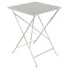 Table De Jardin Pliante 2 Personnes FERMOB Bistro 57 X 57 Cm - Gris Argile
