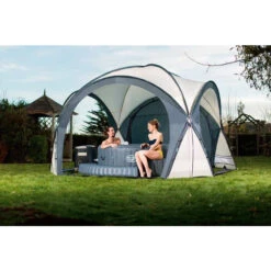 Abri Pour Spa Gonflable Bestway Lay-z Dôme -Jardin Meubles Magasin abri spa gonflabe lay z bestway 58460 ambiance3 1