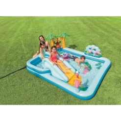 Aire De Jeux Gonflable Intex Jungle -Jardin Meubles Magasin aire de jeux jungle ambiance