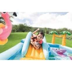 Aire De Jeux Gonflable Intex Jungle -Jardin Meubles Magasin aire de jeux jungle toboggan
