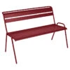 Banc De Jardin FERMOB Monceau - Piment -Jardin Meubles Magasin banc jardin monceau fermob 2 3 places piment 1