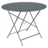 Table De Jardin 4 Personnes FERMOB Bistro Ø 96 Cm - Gris Orage -Jardin Meubles Magasin bistro table d96 gris orage 1
