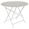 Table De Jardin 4 Personnes FERMOB Bistro Ø 96 Cm - Gris Argile -Jardin Meubles Magasin bistro table d96 gris argile 1