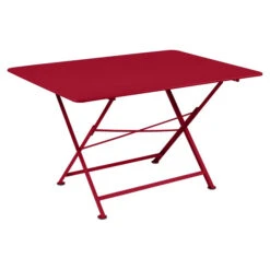 Table De Jardin 6 Personnes FERMOB Cargo 128 X 90 Cm - Piment