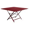Table De Jardin 8 Personnes FERMOB Cargo 128 X 128 Cm - Piment 2 Table De Jardin 8 Personnes FERMOB Cargo 128 X 128 Cm - Piment -Jardin Meubles Magasin cargo table piment 1