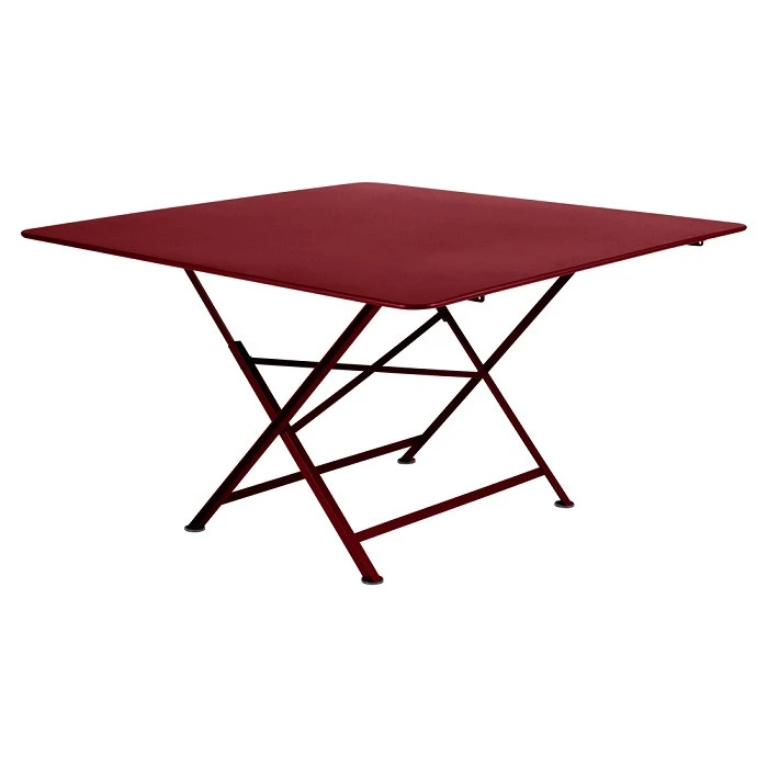 Table De Jardin 8 Personnes FERMOB Cargo 128 X 128 Cm - Piment 3 Table De Jardin 8 Personnes FERMOB Cargo 128 X 128 Cm - Piment