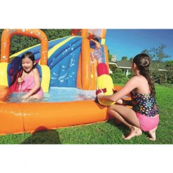Aire De Jeux Château Bestway Turbo Splash H2o Go -Jardin Meubles Magasin chateau gonflable toboggan piscine bestway h2o go 7