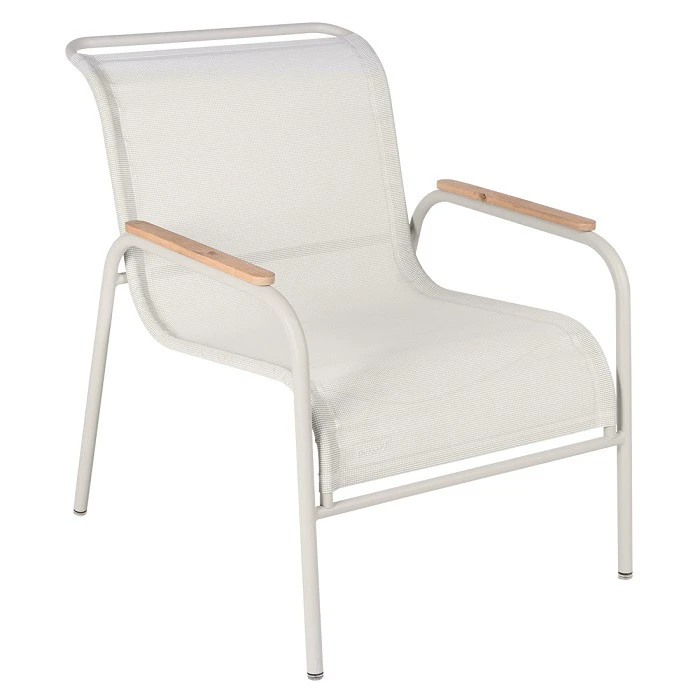 Fauteuil Lounge FERMOB Coolside - Gris Argile 3 Fauteuil Lounge FERMOB Coolside - Gris Argile