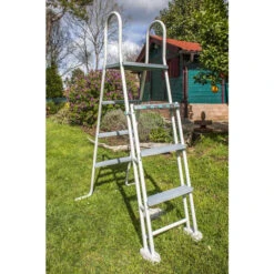 GRE Piscine Ronde Acier Gré Fidji - 3 X 1,22 M -Jardin Meubles Magasin echelle piscine gre 24