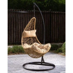 Fauteuil Suspendu Bizzotto Amirantes - Naturel -Jardin Meubles Magasin fauteuil bizzotto amirantes naturel 5