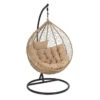 Fauteuil Œuf Suspendu Bizzotto Amirantes - Naturel -Jardin Meubles Magasin fauteuil bizzotto amirantes oeuf naturel