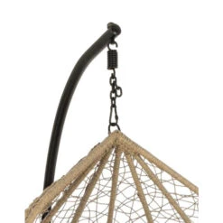 Fauteuil Œuf Suspendu Bizzotto Amirantes - Naturel -Jardin Meubles Magasin fauteuil bizzotto amirantes oeuf naturel 4