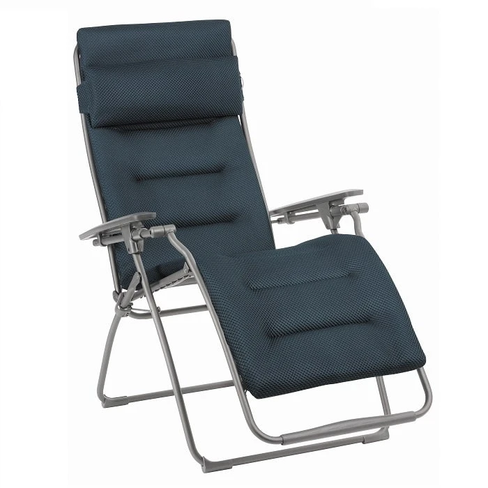 Fauteuil Relax Pliant LAFUMA Futura BeComfort - Bleu Encre 3 Fauteuil Relax Pliant LAFUMA Futura BeComfort - Bleu Encre