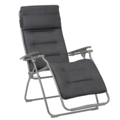 Produits populaires 10 Fauteuil Relax Pliant LAFUMA Futura BeComfort - Gris Foncé