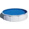 GRE Piscine Ronde Acier Gré Fidji - 5,50 X 1,20 M -Jardin Meubles Magasin kit550eco piscine ronde acier gre fidji 550 120