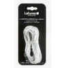 Kit 4 Lacets élastiques Avec Embouts Pour Fauteuil Relax LAFUMA - Blanc -Jardin Meubles Magasin lacets elastic laces pack rsx white 2020 1
