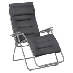 Produits populaires 17 Fauteuil Relax Pliant LAFUMA Futura BeComfort XL - Gris Foncé