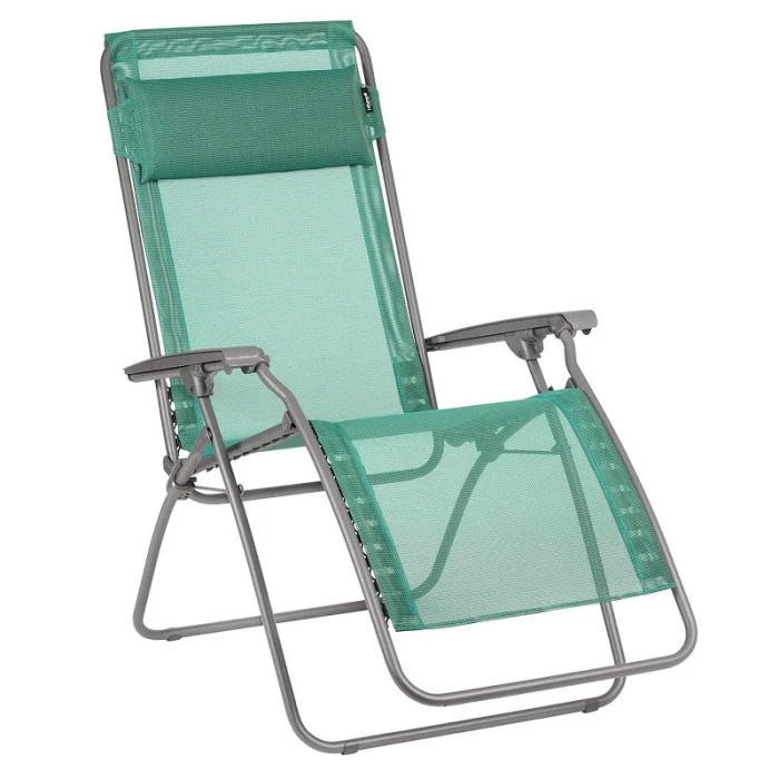 Fauteuil Relax Pliant LAFUMA R Clip Batyline Iso - Chlorophylle 3 Fauteuil Relax Pliant LAFUMA R Clip Batyline Iso - Chlorophylle