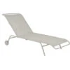 Lit Bain De Soleil FERMOB Coolside - Gris Argile -Jardin Meubles Magasin lit bain soleil fermob coolside gris argile