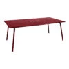 Table De Jardin 8 Personnes FERMOB Monceau 194 X 94 Cm - Piment -Jardin Meubles Magasin monceau table 194x94 piment 1