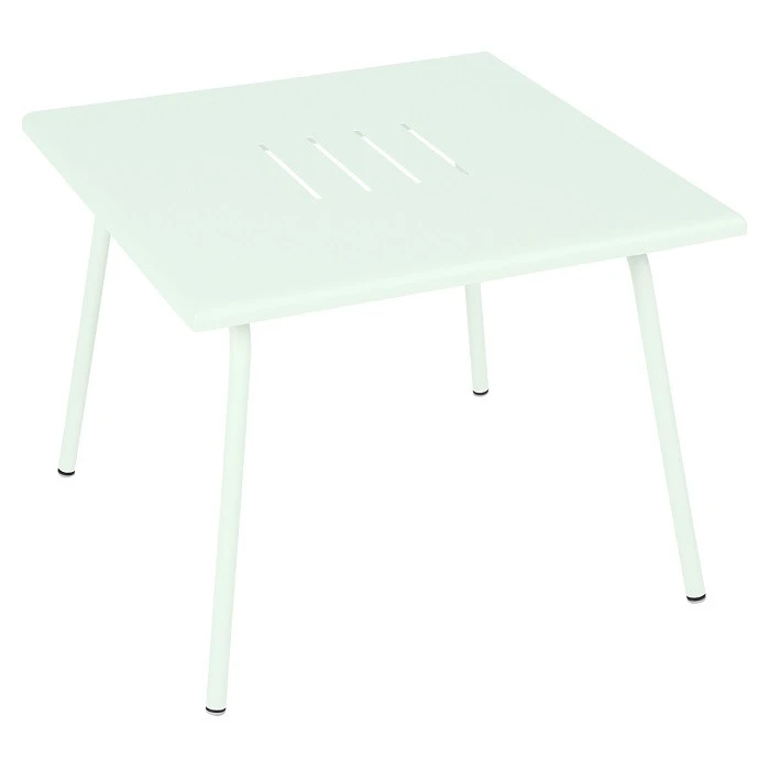 Table Basse De Jardin FERMOB Monceau 57 X 57 Cm - Menthe Glaciale 3 Table Basse De Jardin FERMOB Monceau 57 X 57 Cm - Menthe Glaciale