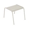Table Basse / Repose-pieds FERMOB Monceau - Gris Argile -Jardin Meubles Magasin monceau table basse repose pieds gris argile