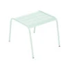Table Basse / Repose-pieds FERMOB Monceau - Menthe Glaciale -Jardin Meubles Magasin monceau table basse repose pieds menthe glaciale