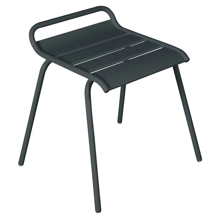 Tabouret De Jardin Empilable FERMOB Monceau - Carbone 3 Tabouret De Jardin Empilable FERMOB Monceau - Carbone