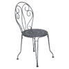 Chaise De Jardin Empilable FERMOB Montmartre - Carbone